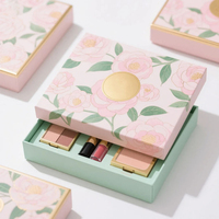 Boîtes en papier personnalisées pour emballages cosmétiques avec fermeture magnétique professionnelle en gros