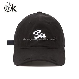 หมวกแก๊ปแฟชั่น OEM ลดราคาพิเศษ สำหรับทุกเพศทุกวัย หมวกเบสบอลผ้าฝ้ายทรงแซนวิช หมวกเบสบอล 6 แผง ผ้าฝ้าย พร้อมโลโก้ - Product Image 4