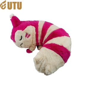 Juguete de peluche de ratón de la serie Sleep grande de 45cm, versión Premium con soporte de cola larga colorido, almohada para el cuello, soporte de cola rosa-F - Product Image 3
