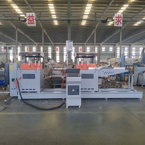 Troncatrice a doppia testa ad alta precisione per profili in alluminio per la produzione di finestre e porte in alluminio - Product Image 2
