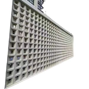 Plester dekorasi pagar eksterior dan Interior dinding beton berongga kualitas tinggi blok angin semen Firebrick - Product Image 1