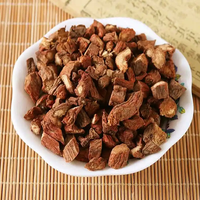 Tranches de Salvia Miltiorrhiza (Dan Shen) séchées AD, racines d'herbes chinoises de haute qualité, aliments santé pour la menstruation féminine
