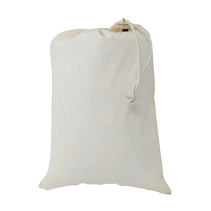 Bolsa Promocional de Algodón Orgánico de Alta Calidad con Cordón, Suave, Ecológica, para Reventa al por Mayor, Bolsas y Estuches para Fines Especiales - Product Image 1