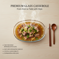 Pot en verre borosilicate de haute qualité, résistant à la chaleur, compatible micro-ondes et congélateur, durable, pour la cuisine