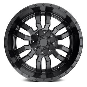 Jantes noires 8x165 en alliage d'aluminium forgé usiné CNC pour <span class=keywords><strong>voiture</strong></span> de sport, mesures restrictives pour <span class=keywords><strong>Dodge</strong></span> Charger <span class=keywords><strong>SRT</strong></span>, véhicule de tourisme - Product Image 2