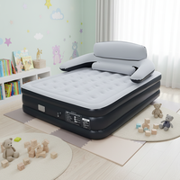 Canapé gonflable durable et grand format, économique, pour couples, lit de repos gonflable, chaise longue de camping et de plage pour l'extérieur