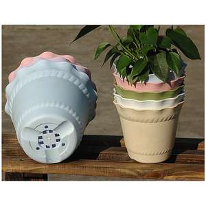 Venta al por Mayor DDA328, Maceta de Plástico para Plantas de Interior con Bandeja, Maceta Pequeña para Flores y Suculentas de Balcón - Product Image 6