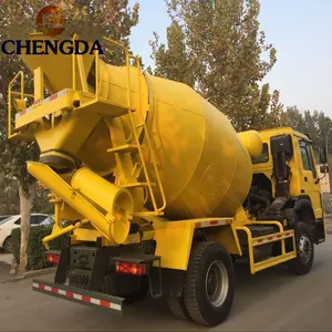 豪沃中国重汽6x4 9立方水泥搅拌机二手混凝土搅拌机卡车