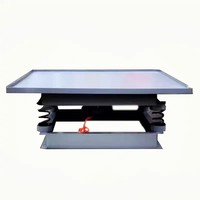 Plateforme Vibrante Industrielle en Acier Inoxydable 304 pour Application de Granulés et Poudres, Moteur Vibrant Multi-Tension, Garantie Usine 1 An