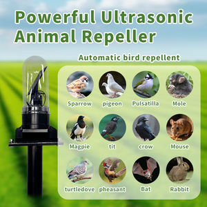 Çatı bahçesi kuş önleme cihazları, hayvanları korumak, küçük hayvanları uzaklaştırmak için ses kullanmak - Product Image 4