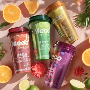 ชาผลไม้หลายรสชาติไวรัส Meco เครื่องดื่มเพิ่มความสดชื่นไขมัน0แก้วเหมาะสำหรับครอบครัวและขายปลีก - Product Image 4
