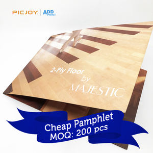 <span class=keywords><strong>Folleto</strong></span> Cuadrado Personalizado de Cartón Plegable con Laminación Brillante, Impresión Digital y Offset de Alta Calidad para Promoción de Marca - Product Image 3