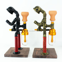 Nouvelle chicha de style dominant Huukah Astronaut Hookah LED Shisha