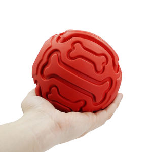 Büyük agresif Chewer köpekler için dayanıklı yıkılmaz kauçuk top oyuncak sürdürülebilir interaktif köpek oyuncak - Product Image 2