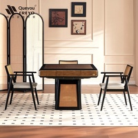 Machine à Mahjong en bois de frêne blanc, bois massif, nouveau style chinois, entièrement automatique, table de Mahjong électrique domestique, haut de gamme H500T