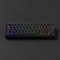 Keyboard Gaming Mekanik AKKO FUN60 Ultra TMR/HE Magnetik RGB Backlit Programmable dengan Casing Aluminium, Polling Rate 8K, Promo Panas dari Brazil