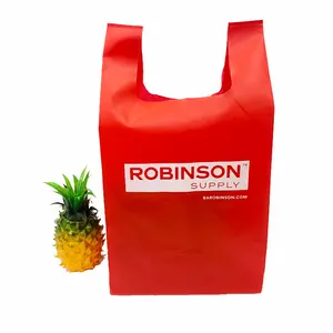 2023 Latest wholesale bags supplier high quality popular pp non woven reusable recycled eco grocery shopping bag with logo