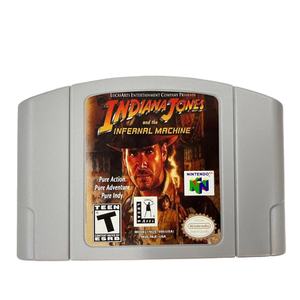 <span class=keywords><strong>Carte</strong></span> de jeu série <span class=keywords><strong>Indiana</strong></span> Jo N64 pour Nintendo 64 <span class=keywords><strong>USA</strong></span> Version NTSC accessoire de Console de cartouche de jeu vidéo - Product Image 6