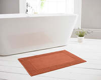 Tapis de bain de luxe 100% coton épais et doux super absorbant facile d'entretien et de séchage sûr pour un confort ultime à la maison ou à l'hôtel