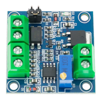 Modul Konverter PWM ke Tegangan 0%-100% ke 0-10V Konverter Sinyal Digital ke Analog untuk PLC MCU