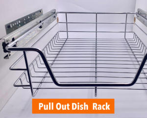 Estante de almacenamiento deslizante para cajones LED moderno, cesta de hierro plana de 4 lados, organizador de tiradores de armario para Cocina - Product Image 3