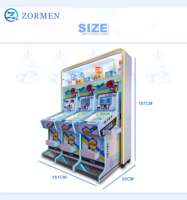 Machine de jeu d'arcade électronique multi-joueurs de haute qualité Zormen, directement de l'usine, pour les centres de divertissement intérieurs