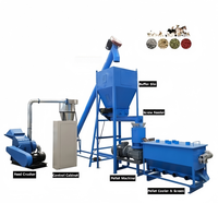 Machine de mélange pour la transformation des aliments, très demandée, pour les élevages de poulets, de porcs et de bovins, équipement de production d'aliments à prix complet