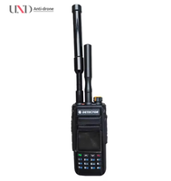 Appareil de détection de drones portable à large bande UND 800-1500/2400-2485/5100-5950 MHz, couverture complète de la bande, portée de 1 à 2 km, batterie de 4 heures