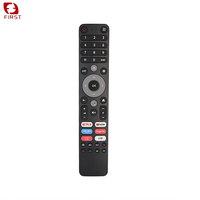 Control Remoto para TV DEXP CHIQ de Primera Calidad, 1 Año de Garantía, Infrarrojo, para Voz en Inglés, Alcance de 10 m, Plástico y Silicona
