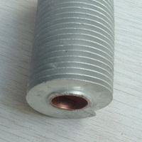 Tube à ailettes en acier inoxydable extrudé BW / Tube à ailettes avec ailettes en aluminium