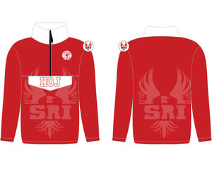 Chaqueta Deportiva de Nailon para Mujer con Bordado de Heroínas de Jericho |   Chaqueta Anorak de Poliéster Bordada Masónica HOJ, Hecha a Medida para Mujer - Product Image 5