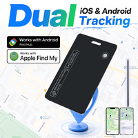 Tarjeta Portátil de Diseño Compacto Ultra Delgado con Alerta Antipérdida Compatible con iOS y Android, para Llaves de Casa