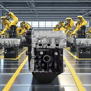 奇抜なQQエンジンロングブロックに適合した新しい372ガソリンエンジンモーター3シリンダー - Product Image 3