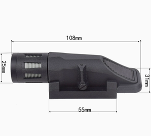 Lampe torche LED multifonction DF pour casque, mini lampe torche LED plate - Product Image 5