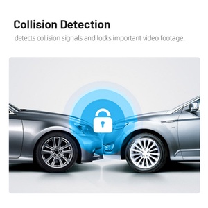 Caméra de tableau de bord portable 3 pouces Full HD 1080P Mini avec capteur G, vision nocturne et détection de mouvement pour toutes les voitures, compatible Android - Product Image 3