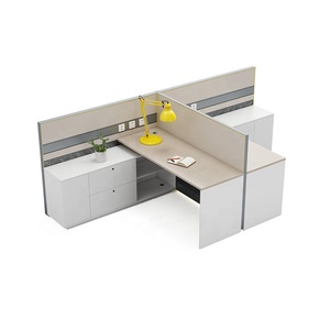 Bàn văn phòng di động máy trạm đôi cho trung tâm cuộc gọi - Product Image 2