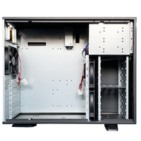 OEM 8bays Server Chassis CEB/ATX Computer case Storage case 4 GPU Workstation Tower case