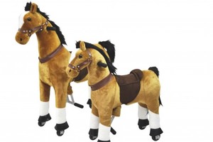 เครื่องจักรกลขี่เดินของเล่นสัตว์ขี่ม้าของเล่นสัตว์ล้อสําหรับเด็กและผู้ใหญ่ห้างสรรพสินค้า - Product Image 5