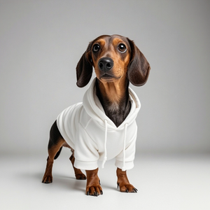 Felpe di Lusso per Cani con Stampa Personalizzata, Abbigliamento Traspirante 100% Cotone Puro, Abbigliamento Sportivo per Bassotto da Esterno - Product Image 4