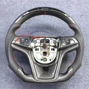 Volant en fibre de carbone avec écran LED pour volant personnalisé 2010-2015 - Product Image 4