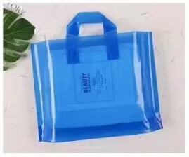Bolsa de Compras de Plástico con Logotipo Personalizado a Precio de Fábrica, Bolsa de Mano con Asa Larga para Tiendas de Ropa, Bolsas de Embalaje para Pequeñas Empresas - Product Image 6
