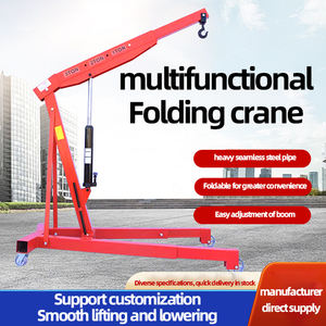 رافعة يدوية هيدروليكية متنقلة قابلة للطي رافعة محرك شاحنة رافعة محرك جديد 2T 3t من الصين - Product Image 3