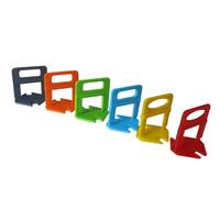 Système de nivellement de carreaux haute efficacité en PP, design moderne, 1 mm, 2 mm, clips et cales pour murs et sols