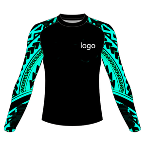 Fournisseur d'usine : Rashguard pour hommes à impression personnalisée, T-shirt de compression, Rashguard pour hommes sous marque privée, Hauts Rashguard pour hommes, Vêtements de sport respirants à séchage rapide - Product Image 1