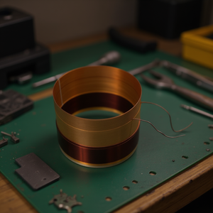 Bobina de Voz para Altavoz de 25 mm ASV de 4 Capas y 8 Ohmios, Componente de Audio - Product Image 3