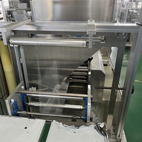 Machine d'emballage automatique de serviettes hygiéniques à 4 côtés, Machine d'emballage à joint latéral, machine d'emballage à lingettes jetables