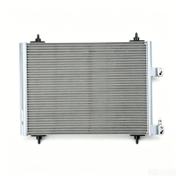 Kondensor AC Mobil Aluminium Nature FLA277 OEM 6453.FH/FP/6455.AC Aliran Paralel untuk Peugeot 307SW Citroen C4/C5 Suku Cadang Pendingin Otomatis