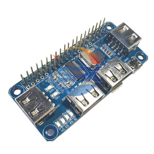 Raspberry Pi USB mở rộng Hội Đồng Quản trị Hub Hub TTL mô-đun nối tiếp Mâm Xôi zero/Zero W/3B + - Product Image 1
