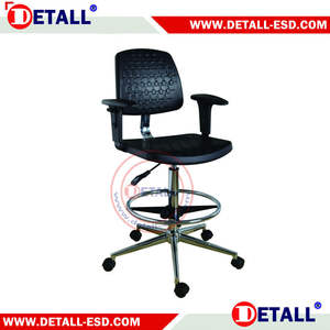 Chaise de <span class=keywords><strong>bureau</strong></span> pivotante antistatique ESD avec hauteur réglable, design européen, cadre en métal - Product Image 4
