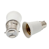 Adaptateur LED B22 à E27 adaptateur de base d'ampoule convertisseur d'extension de douille adaptateur de base d'ampoule pour une connexion facile de la lampe